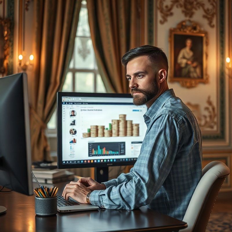 Editor studuje veřejné projektové podklady a rozpočtovou tabulku
